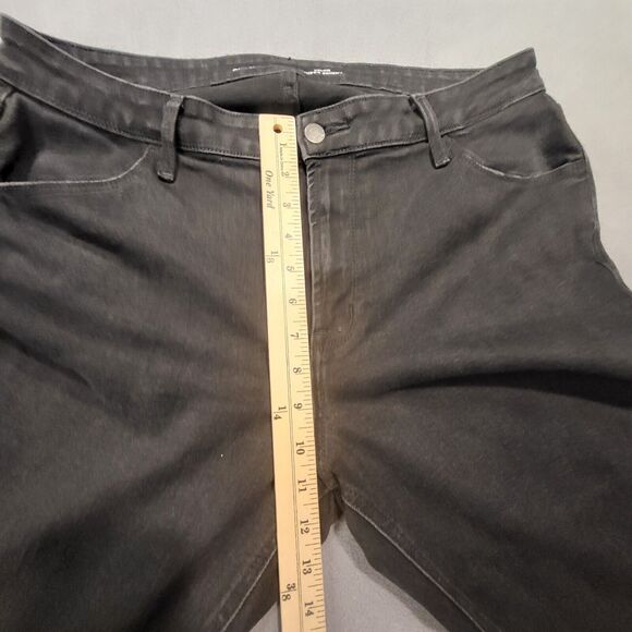 Old Navy Super Skinny High Rise Black Jeans Woman's Size 14 Stretch - Picture 7 of 11